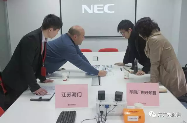 東方龍商務(wù)舉行高科技印刷搬遷工程投資選址項目的政府對接會，政企雙方將進一步交流項目合作