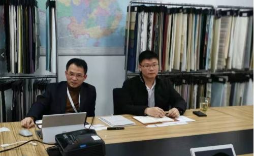 陪同政府園區(qū)前往合資防火新材料投資選址項目方對接考察，項目技術優(yōu)勢獲得政府園區(qū)認可