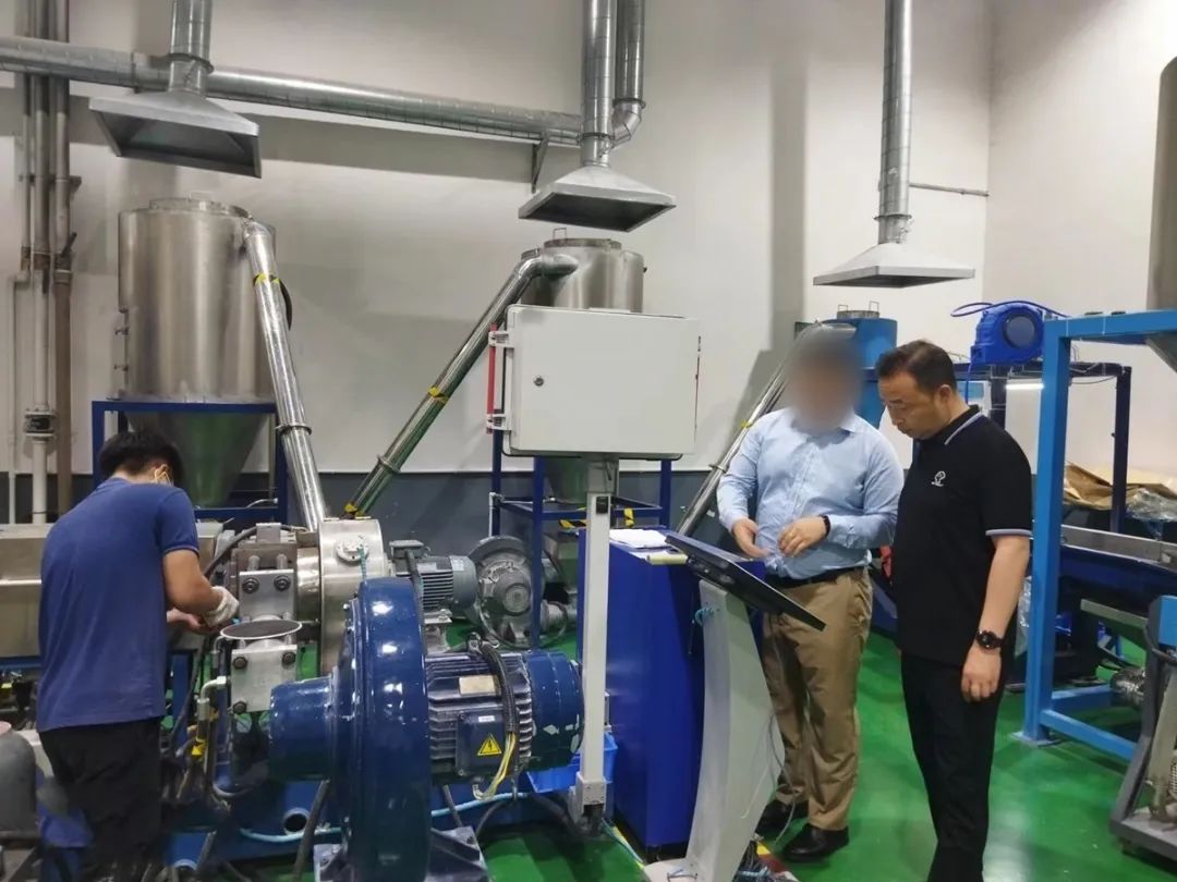 6月8日，江蘇某地方政府成功考察專精特新改性新材料生產(chǎn)投資選址項(xiàng)目企業(yè)